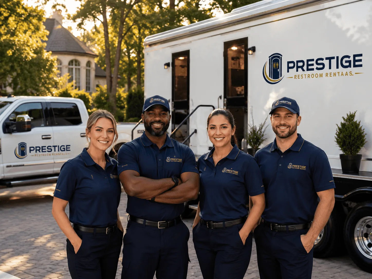 Trusted Luxury Portable Restrooms company in Croton, OH